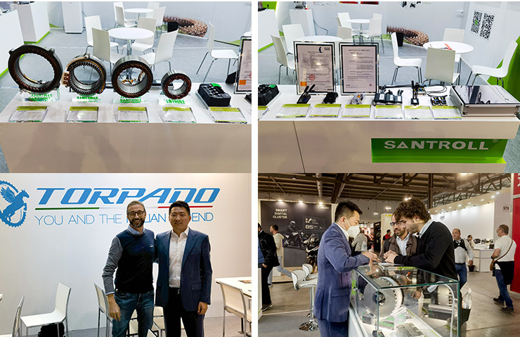 Tianjin Santroll attended the Milan Motor Show